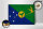 Holzschild Flagge Weihnachtsinsel 40x30cm Flag Vintage