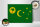 Holzschild Flagge Kokosinseln 40x30cm Cocos Island Vintage