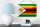 Blechschild Flagge Simbabwes 18x12cm Flag of Zimbabwe Dekoration