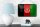 Blechschild Flagge Afghanistans 18x12cm Retro Afghanistan