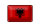 Blechschild Flagge Albanien 18x12cm Retro Flag Albania
