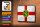 Blechschild Flagge Alderneys 18x12cm Retro Flag Alderney