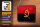 Blechschild Flagge Angolas 18x12cm Retro Flag of Angola