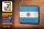 Blechschild Flagge Argentinien 18x12cm Retro Flag Argentina