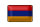 Blechschild Flagge Armenien 18x12cm Retro Flag of Armenia