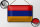 Blechschild Flagge Armenien 18x12cm Retro Flag of Armenia