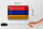 Blechschild Flagge Armenien 18x12cm Retro Flag of Armenia