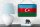 Blechschild Flagge Aserbaidschan 18x12cm Retro Azerbaijan