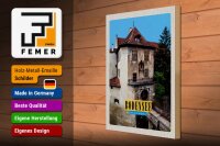 Holzschild Reise 30x40cm Bodensee Deutschland Merseburg