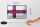 Blechschild Flagge Färöer 18x12cm Retro Flag Faroe Islands