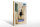 Holzschild Reise 30x40cm Greece Griechenland weiße Treppe Katze