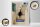 Holzschild Reise 30x40cm Greece Griechenland weiße Treppe Katze