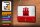 Blechschild Flagge Gibraltars 18x12cm Retro Flag Gibraltar Dekoration