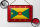 Blechschild Flagge Grenadas 18x12cm Retro Flag of Grenada Dekoration
