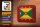 Blechschild Flagge Grenadas 18x12cm Retro Flag of Grenada Dekoration