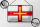 Blechschild Flagge Guernseys 18x12cm Retro Flag of Guernsey Dekoration