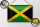 Blechschild Flagge Jamaikas 18x12cm Retro Flag of Jamaica Dekoration