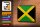 Blechschild Flagge Jamaikas 18x12cm Retro Flag of Jamaica Dekoration