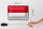 Blechschild Flagge Monacos 18x12cm Retro Flag of Monaco Dekoration