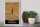 Holzschild Reise 30x40cm Toskana Italien Felder Natur Sand