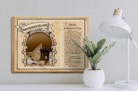 Holzschild Berufe 40x30cm Bankangestellter Konten Experte
