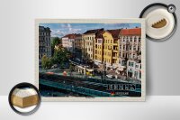 Holzschild Städte Berlin Prenzlauer Berg Deutschland 40x30cm
