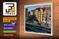 Holzschild Städte Berlin Prenzlauer Berg Deutschland 40x30cm