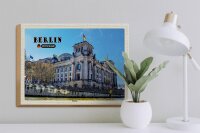 Holzschild Städte Berlin Reichstag Politik Architektur 40x30cm