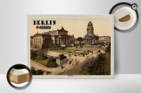 Holzschild Städte Berlin Schillerplatz Architektur 40x30cm