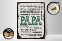 Holzschild Spruch 30x40cm Spielkamerad Beschützer Freund