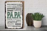 Holzschild Spruch 30x40cm Spielkamerad Beschützer Freund
