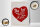 Holzschild Spruch Du hast mein Herz Liebe 30x40cm Geschenk
