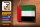 Blechschild Flagge Arabischen Emirate 18x12cm Retro Flag Dekoration