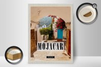 Holzschild Reise 30x40cm Mojacar Spain Spanien Urlaub