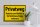 Holzschild Warnschild 40x30cm Privatweg gelbes