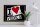 Holzschild Alkohol 40x30cm I love Vodka (Herz)