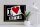 Holzschild Alkohol 40x30cm I Love Beer (Herz)