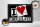 Holzschild Spruch 40x30cm I Love Chocolate (Herz)