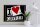 Holzschild Kaffee 40x30cm I love Coffee (Herz)