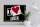 Holzschild Spruch 40x30cm I Love You (Herz)