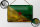 Blechschild Flagge Französisch-Guayana 18x12cm Flag Rost Dekoration