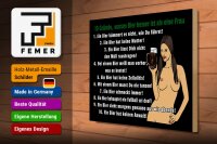 Holzschild Pinup 40x30cm 10 Gründe Bier besser als Frau