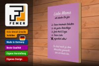 Holzschild Spruch 30x40cm Liebe Mama ich danke Schild