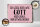 Holzschild Spruch 40x30cm liege hier wie Gott mich schuf