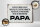 Holzschild Spruch 40x30cm versuche mich zu benehmen Papa