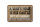 Blechschild Spruch 18x12cm Man´s home is his castle garage Dekoration