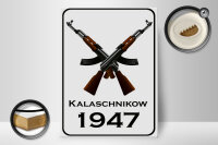 Holzschild Gewehr 30x40cm Kalaschnikow 1947