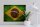 Holzschild Flagge 40x30cm Brasilien Schild