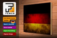 Holzschild Flagge 40x30cm Deutschland Fahne