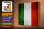 Holzschild Flagge 40x30cm Italien Fahne